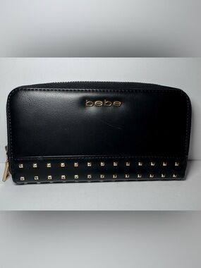 bebe Brooklyn Zip Around Wallet